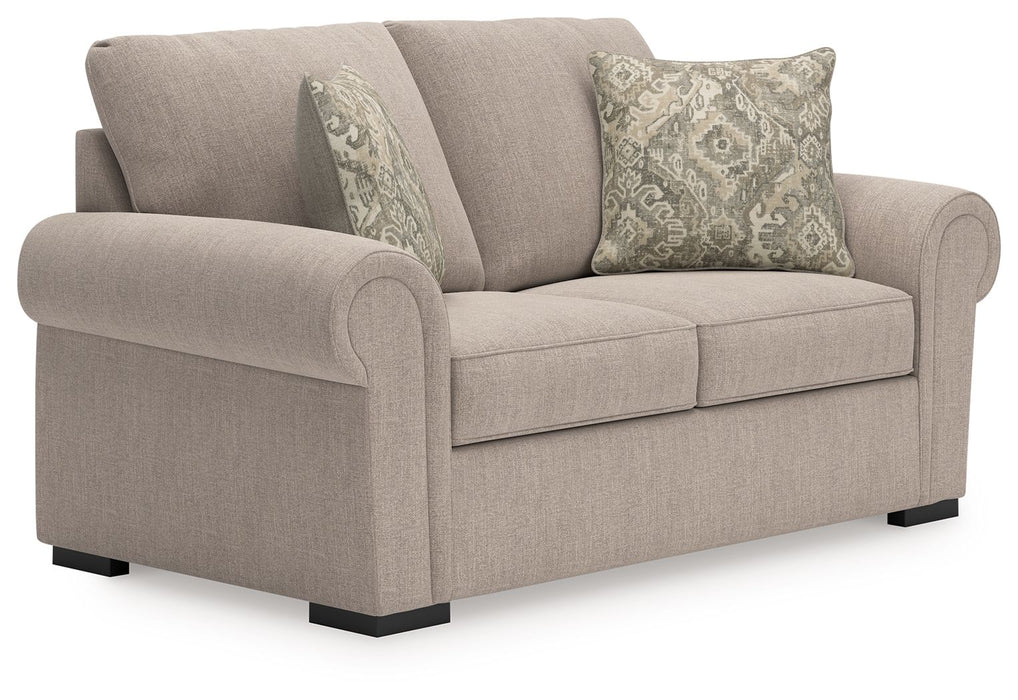 Sararose - Loveseat - Heather - Albert's Furniture (Wayne, MI)