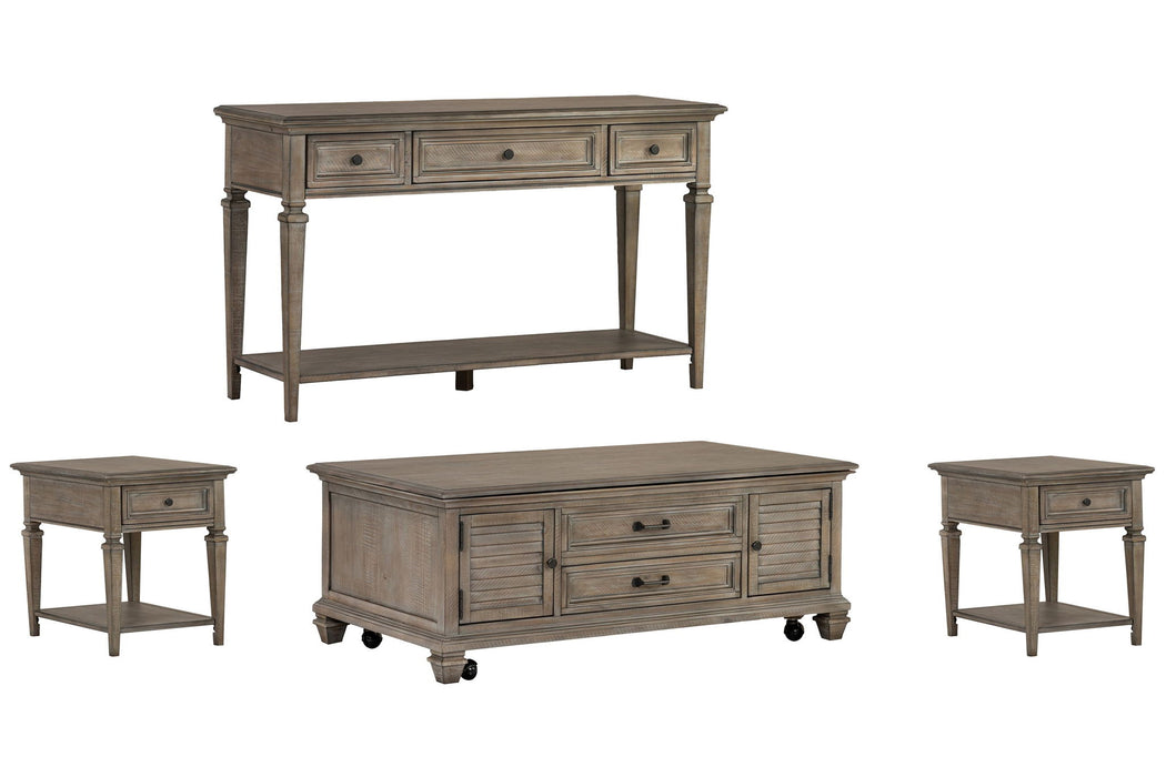 Lancaster - Lift Top Storage Cocktail Table Set