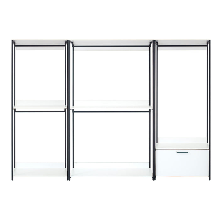 Fiona - Freestanding Walk-In, Closet System - White
