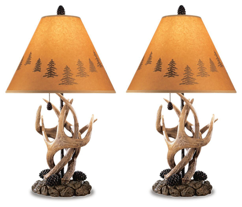 Derek - Table Lamp (Set of 2) - Albert's Furniture (Wayne, MI)