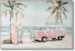 Pastel Surf Getaway - 33" x 48" Framed Wall Art - Light Blue - Albert's Furniture (Wayne, MI)