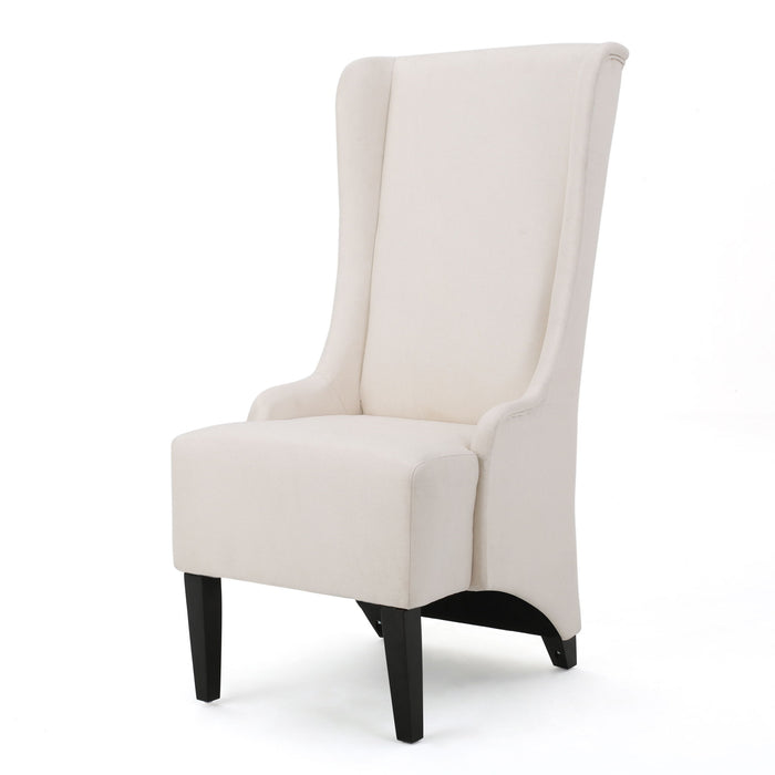 Alight - Upholstered Dining Chair With High Back And Birch Wood Legs (Set of 2)