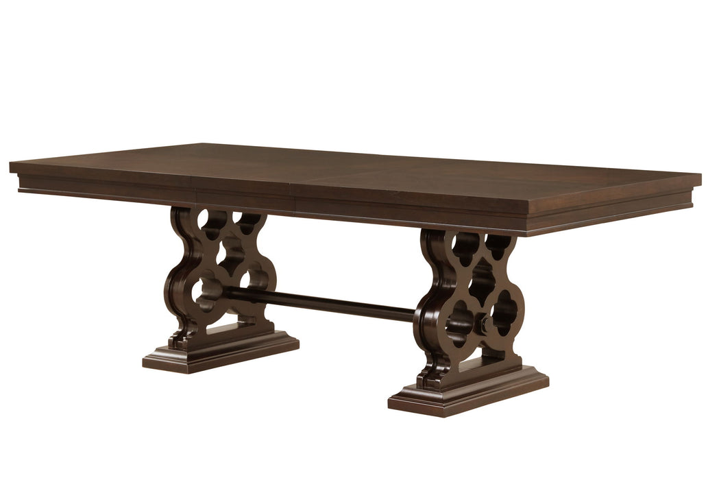 Rita - Dining Table - Dark Brown