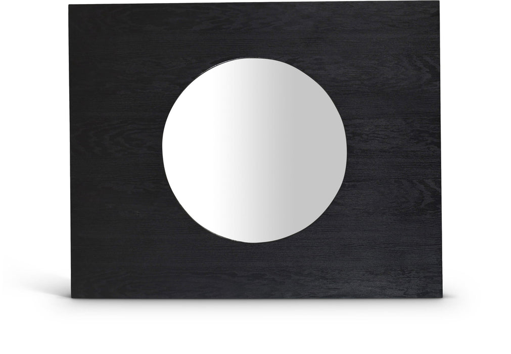 Optic - Oak Wood Frame Mirror
