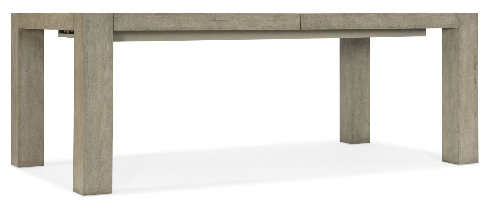 Linville Falls - North Fork Rectangle Dining Table With 1-24" Leaf - Gray