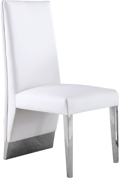 Porsha - Dining Chair (Set of 2) - Chrome Base