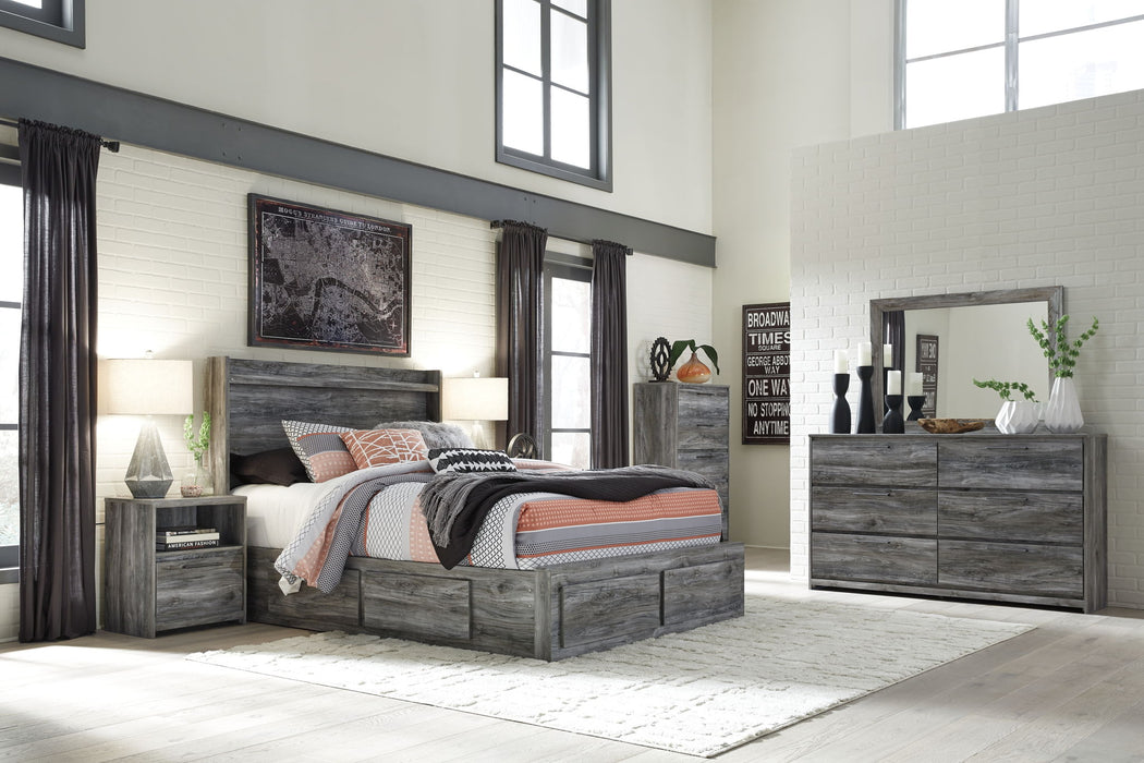 Baystorm - Panel Bedroom Set - Gray - Albert's Furniture (Wayne, MI)