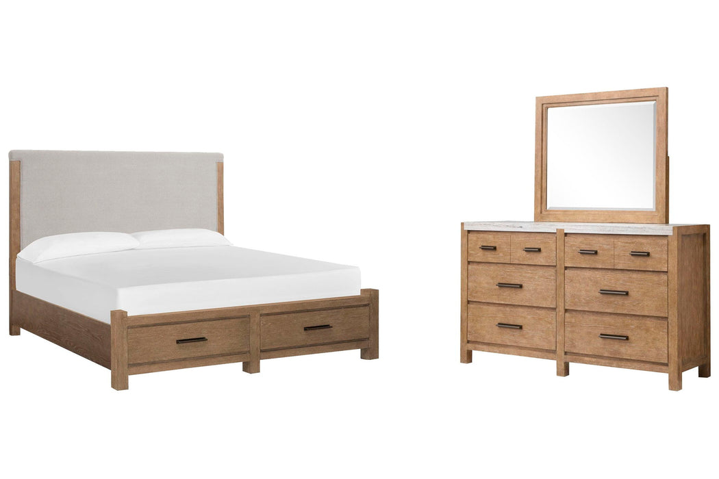 Plum Creek - Upholstered Panel Storage Bedroom Set