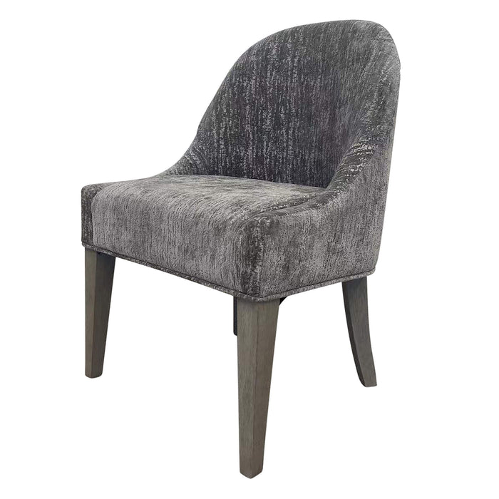 Pure Modern Dining - Upholstered Armless Side Chair - Moonstone