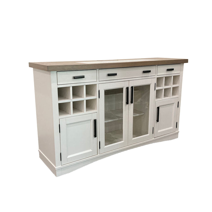 Americana Modern Dining - Buffet Server With Quartz Insert - Cotton
