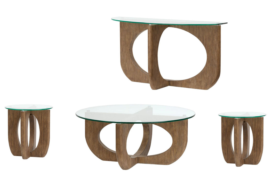 Lainey - Round Cocktail Table Set