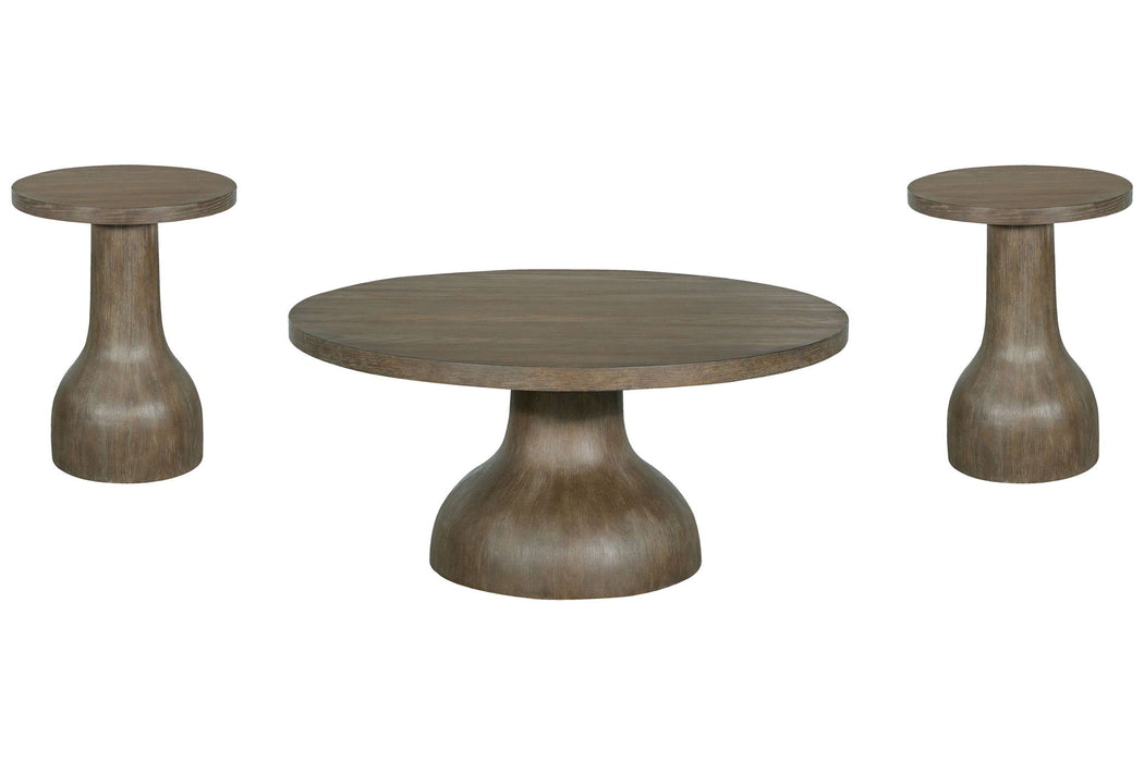 Bosley - Round Cocktail Table Set