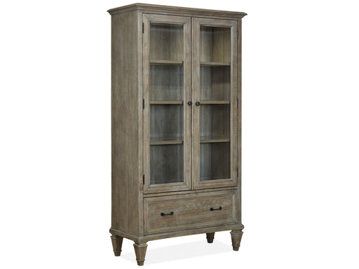 Lancaster - Door Bookcase - Dove Tail Gray - Albert's Furniture (Wayne, MI)