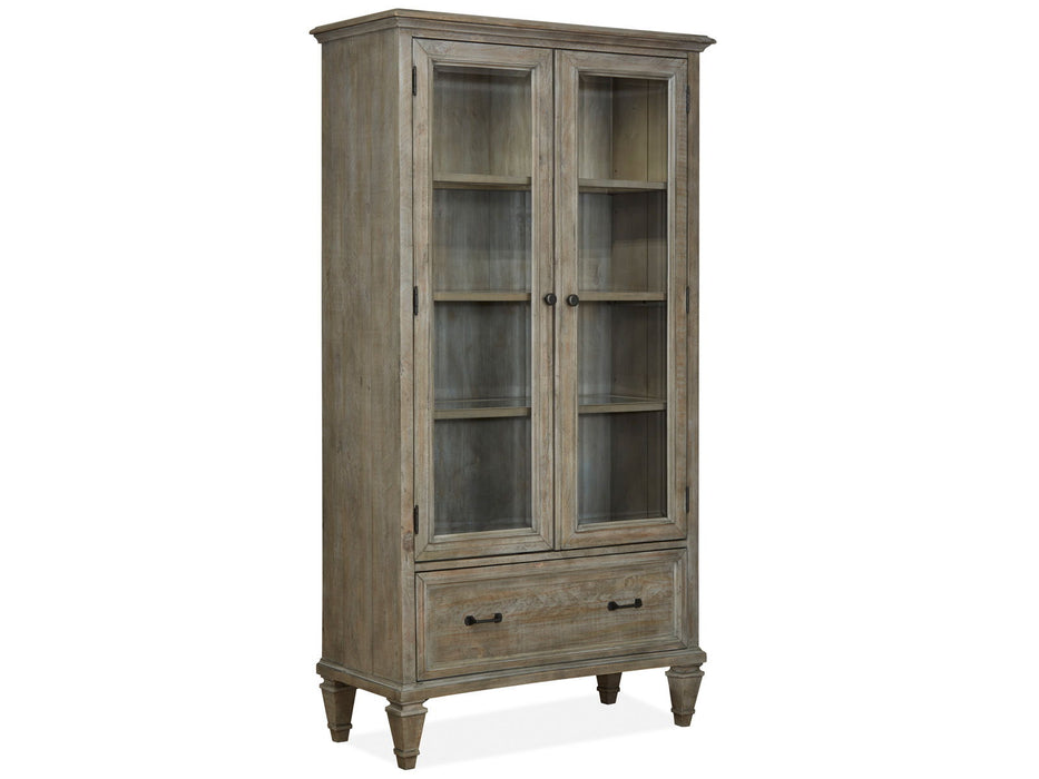 Lancaster - Door Bookcase - Dove Tail Gray - Albert's Furniture (Wayne, MI)