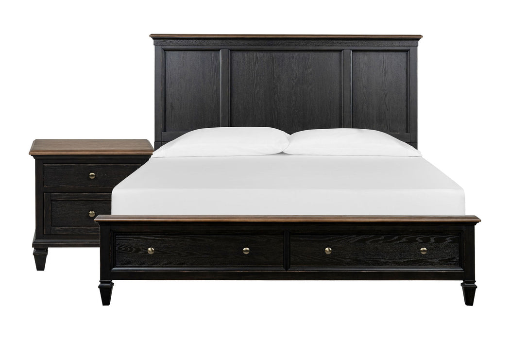 Surrey - Panel Storage Bedroom Set