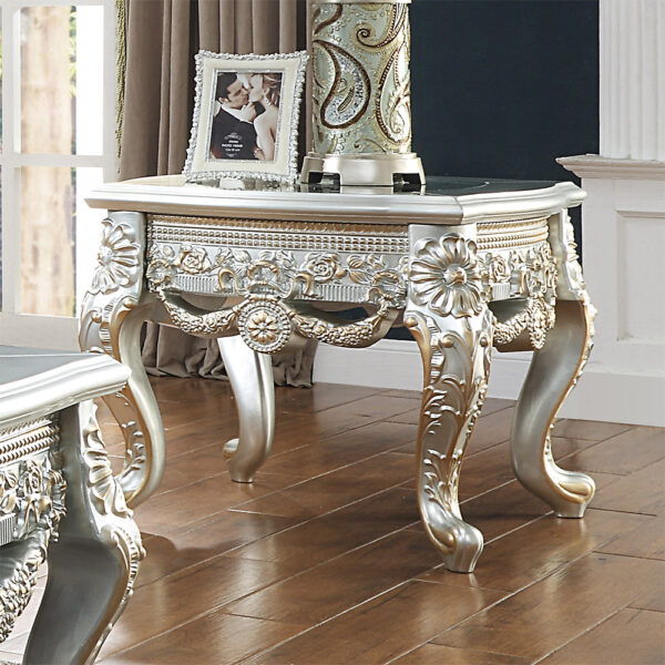 HD-905 S - End Table - Silver