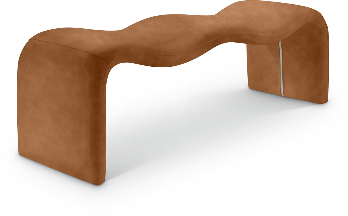 Willow - Faux Leather Bench