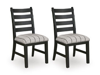 Ridgester - Dining Upholstered Side Chair (Set of 2) - Albert's Furniture (Wayne, MI)