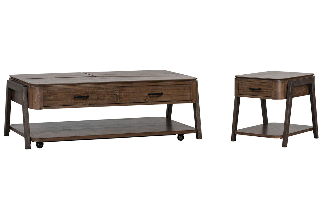 Hallie - Lift Top Storage Cocktail Table Set