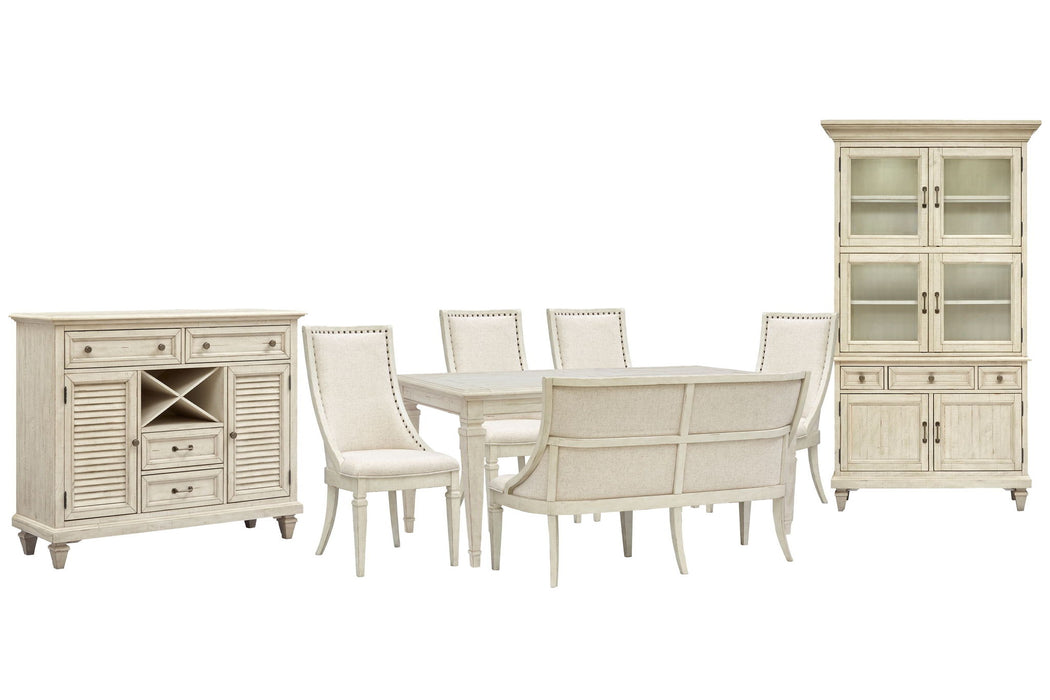 Newport - 8 Piece Extendable Rectangular Dining Table Set