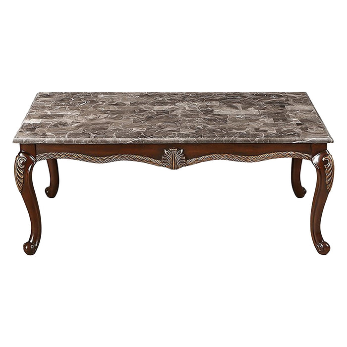 Palazzo Marina - Marble Cocktail Table - Dark Brown