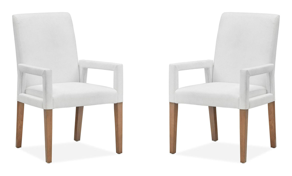 Lindon - Dining Arm Chair With Upholstered Seat & Back (Set of 2) - Albert's Furniture (Wayne, MI)
