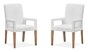 Lindon - Dining Arm Chair With Upholstered Seat & Back (Set of 2) - Albert's Furniture (Wayne, MI)