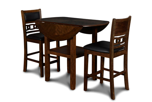Gia - Counter Drop Leaf Table Set - Albert's Furniture (Wayne, MI)