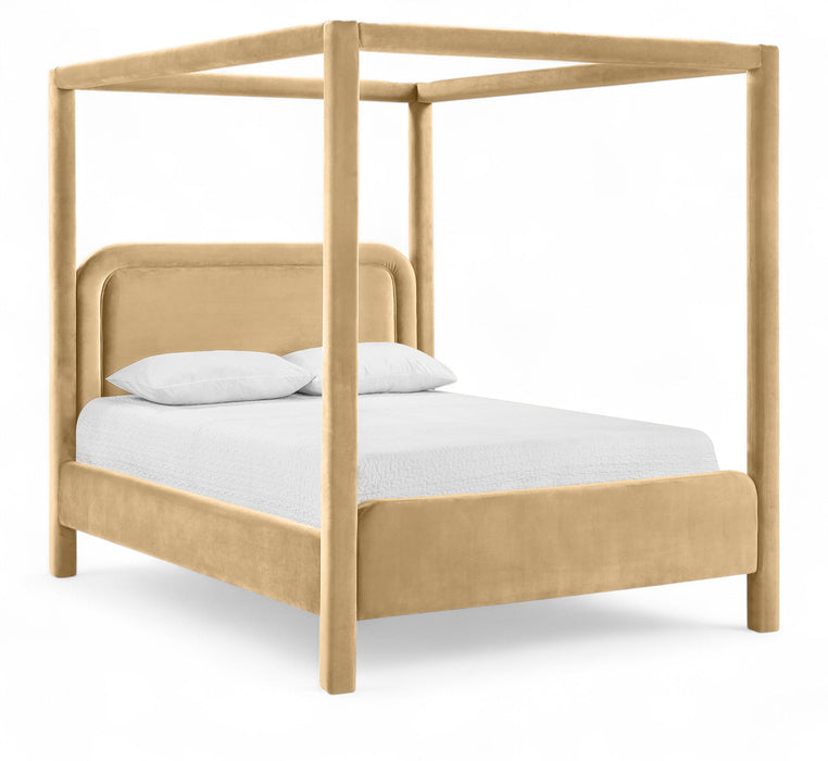 Salina - Velvet Upholstered Bed