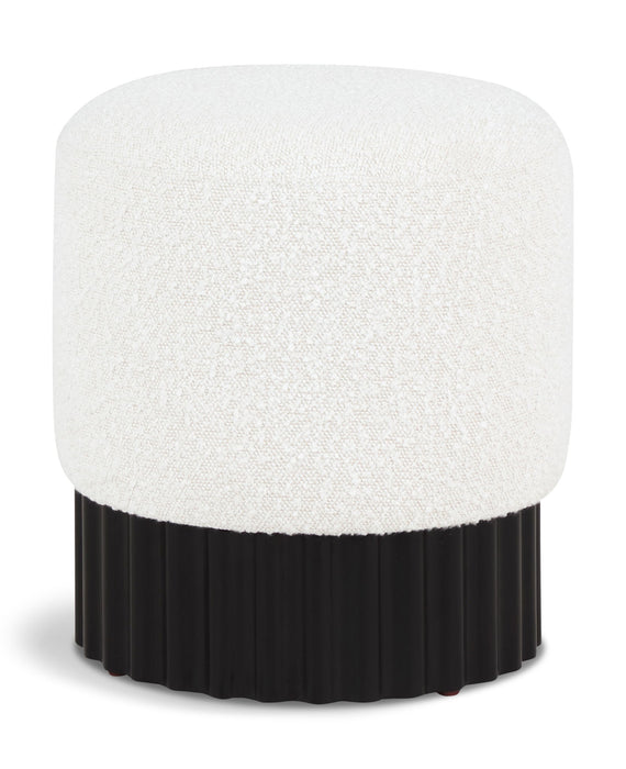 Veranda - Ottoman / Stool With Black Base