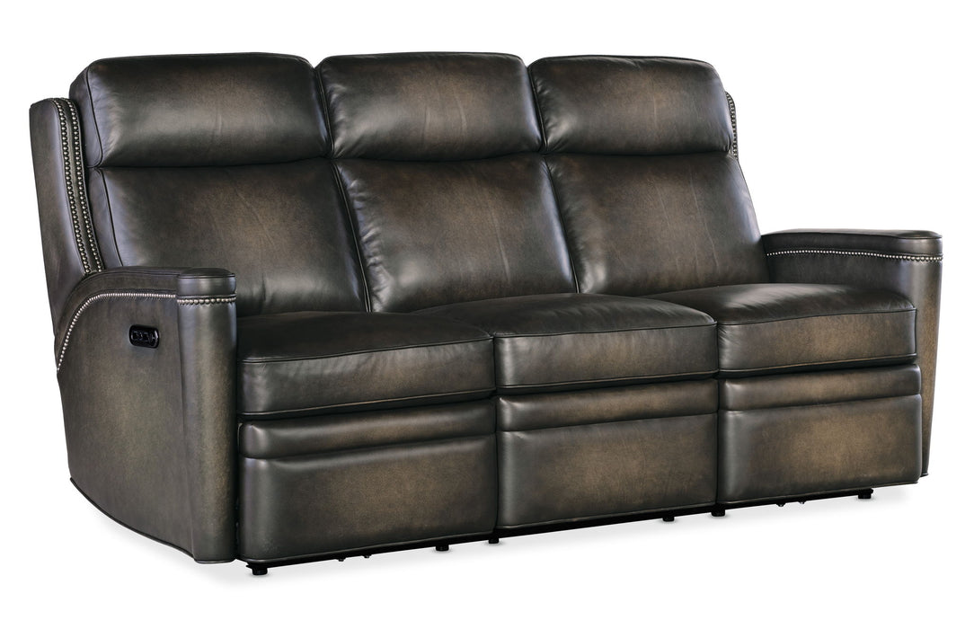 MS - Hamilton Power Sofa With Power Headrest