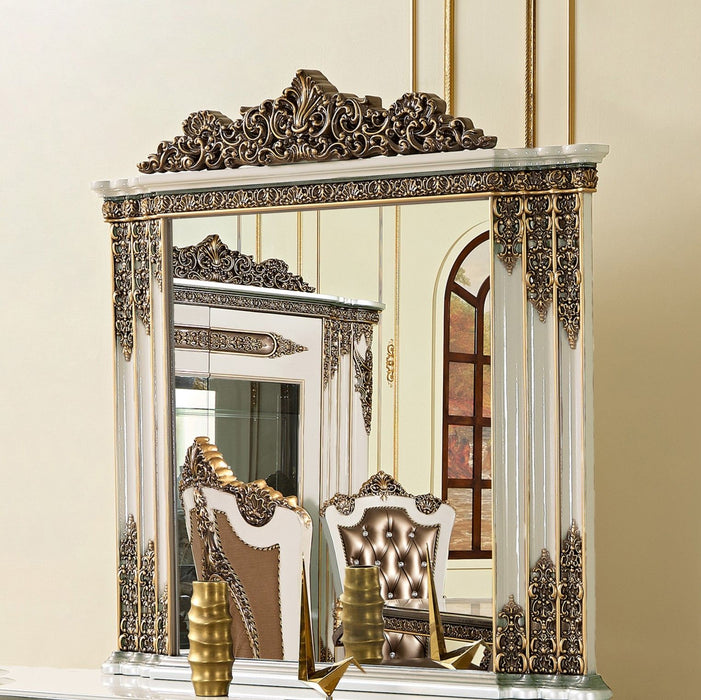 HD-1881 - Mirror - Pearl / Bronze / Gold