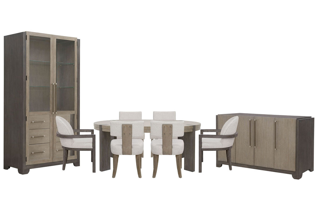 Anderson Park - Round Dining Table Set With Klismos Chairs