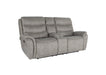 Kamari - Reclining Console Loveseat - Albert's Furniture (Wayne, MI)