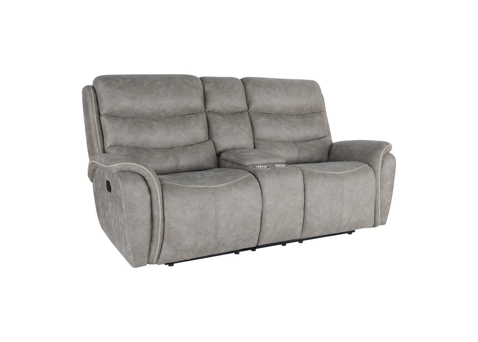 Kamari - Reclining Console Loveseat - Albert's Furniture (Wayne, MI)