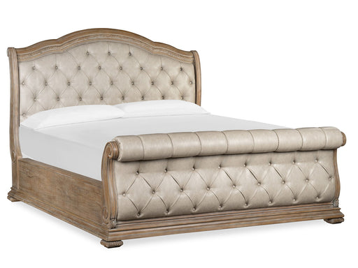 Marisol - Upholstered Sleigh Bed - Albert's Furniture (Wayne, MI)