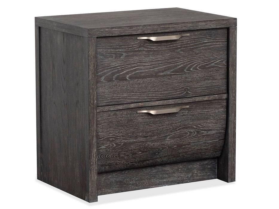 Kinsley - Drawer Nightstand - Black Heron