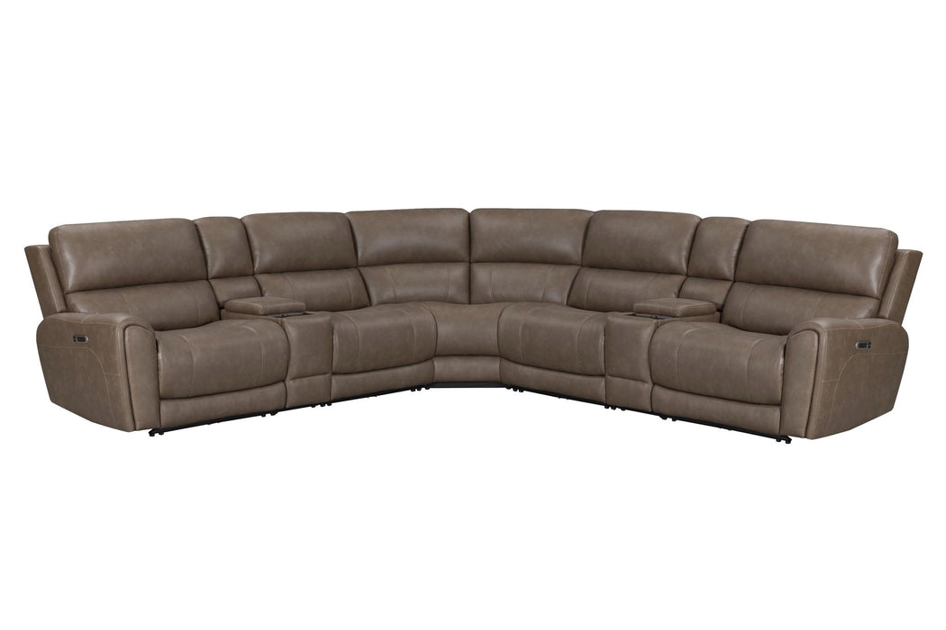 Hancock - Zero Gravity Power Reclining Sectional With Power Adjustable Headrests