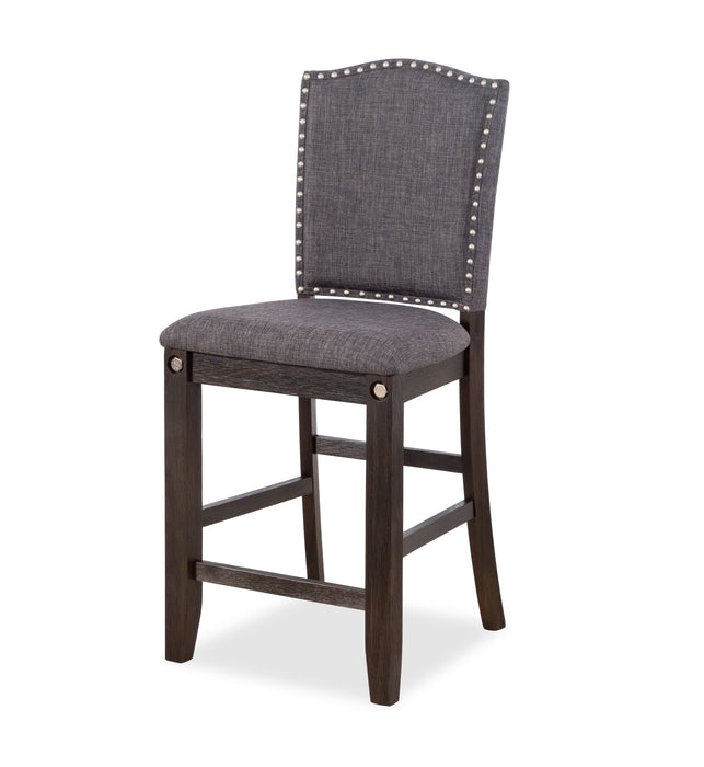 Sylvia - Pub Chair - Gray