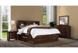 Linda - 5 Piece King Bedroom Set - Merlot - Albert's Furniture (Wayne, MI)