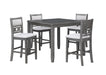 Gia - Square Counter Table Set - Albert's Furniture (Wayne, MI)