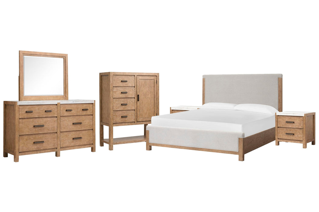 Plum Creek - Upholstered Panel Bedroom Set