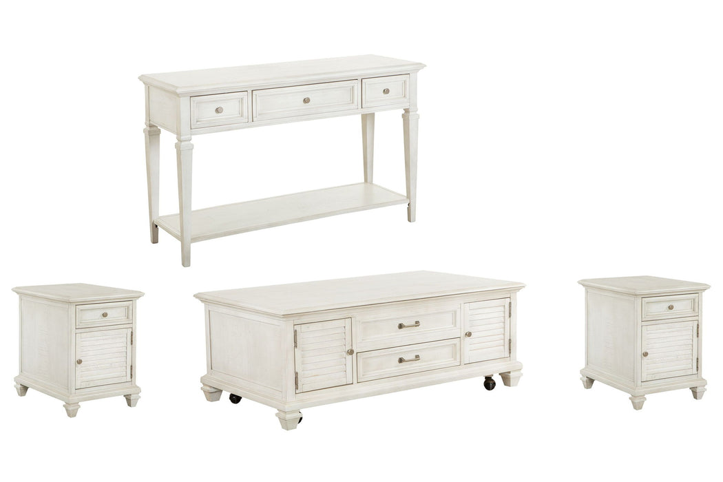 Newport - Lift Top Storage Cocktail Table Set