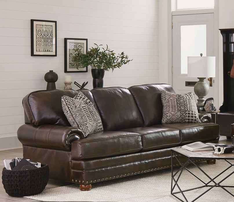 Roberto - Sofa - Cocoa - Leather