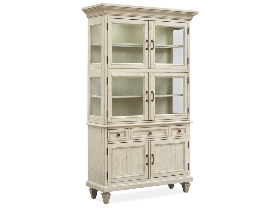 Newport - Dining Cabinet Base - Alabaster - Albert's Furniture (Wayne, MI)