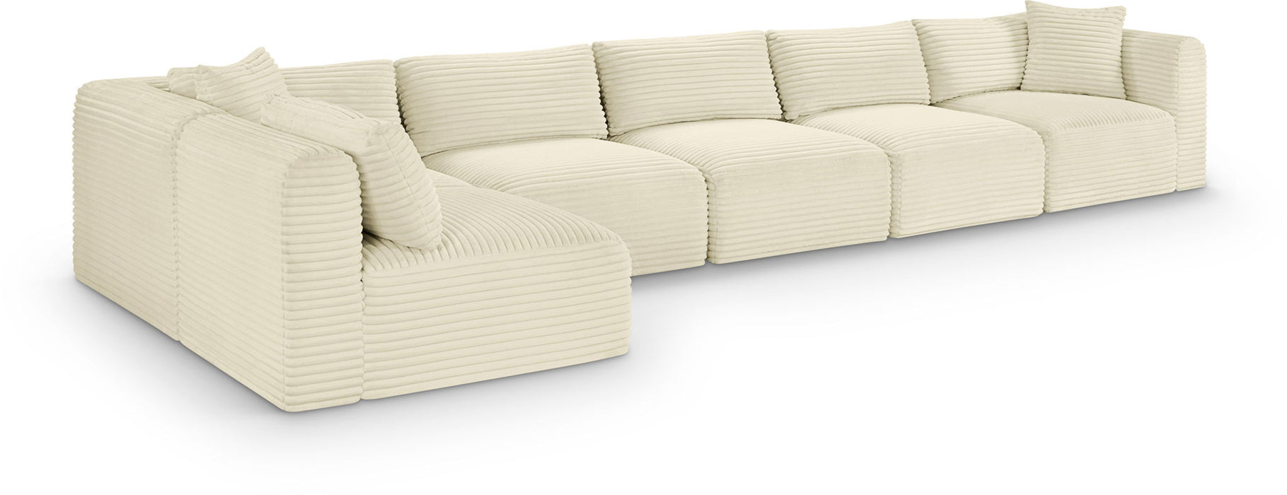 Shaggy - 6 Piece Modular Sectional