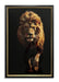 Majestic Mane - 24" x 36" Framed Wall Art - Brown - Albert's Furniture (Wayne, MI)