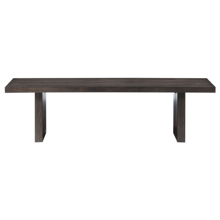 Evan - Dining Bench - Brown