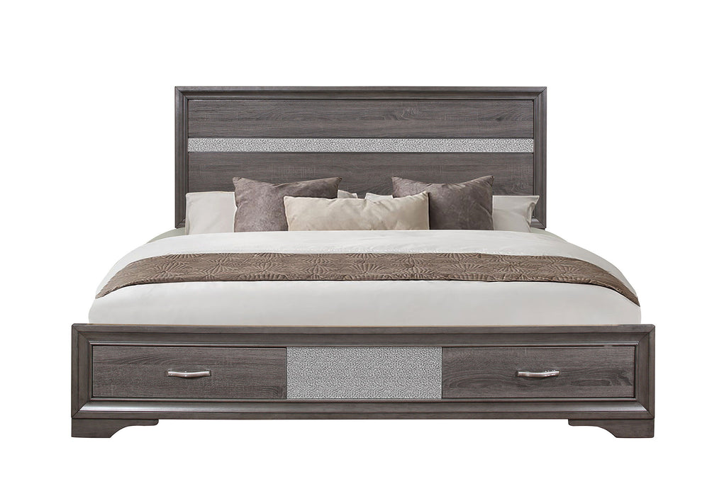 Seville - Queen Bed - Gray