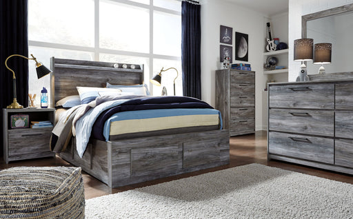 Baystorm - Panel Bedroom Set - Gray - Albert's Furniture (Wayne, MI)
